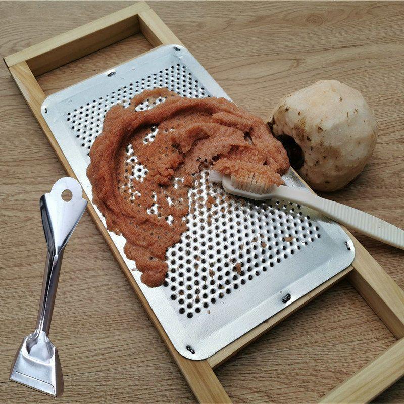 擦藕泥神器磨魔芋的工具土