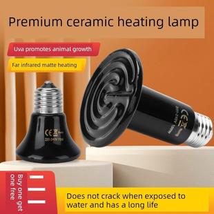陶瓷加热灯爬宠陆龟蜥蜴爬虫箱无光保温灯宠物刺猬饲养箱鹦鹉用品