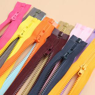 拉链专用羽绒服3号树脂拉链儿童专用拉锁扣拉头外套衣服长拉配件