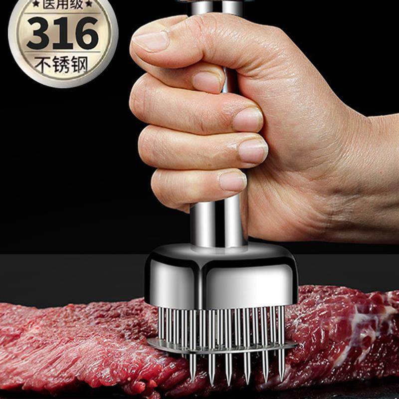牛排专用锤不锈钢松肉针316食品级松肉锤扣肉针牛排肉器针扎插肉,厨房/烹饪用具,敲肉锤,淘宝优惠券,粉丝福利购,淘宝优惠卷