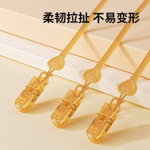 奶嘴防掉链宝宝安抚硅胶婴