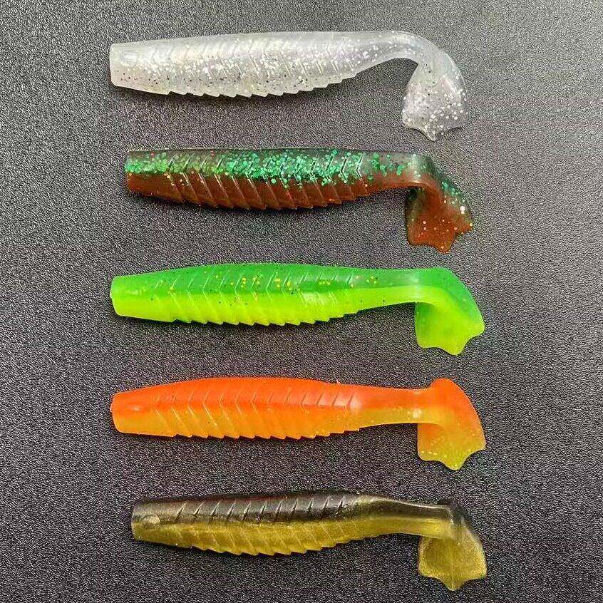 t尾路亚软饵时代鸭蹼新款沉水鸭掌鲈鱼鳜鱼龙虾色