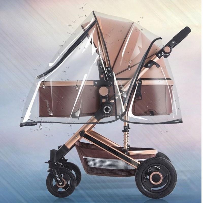 儿童推车挡风罩婴儿车宝宝冬天防寒保暖外出防护疫情通用雨衣飞沫