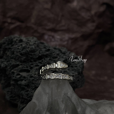 蛇形戒指金属欧美男女