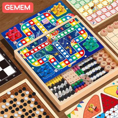 gemem飞行棋儿童版跳棋五子棋