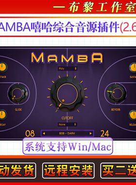 嘻哈综合音源插件-StudioLinked MAMBA科比纪念款Win/Mac