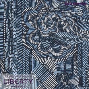 英国LIBERTY利伯缇 迪斯科热Disco Fever 塔纳棉100支 伯缇花园