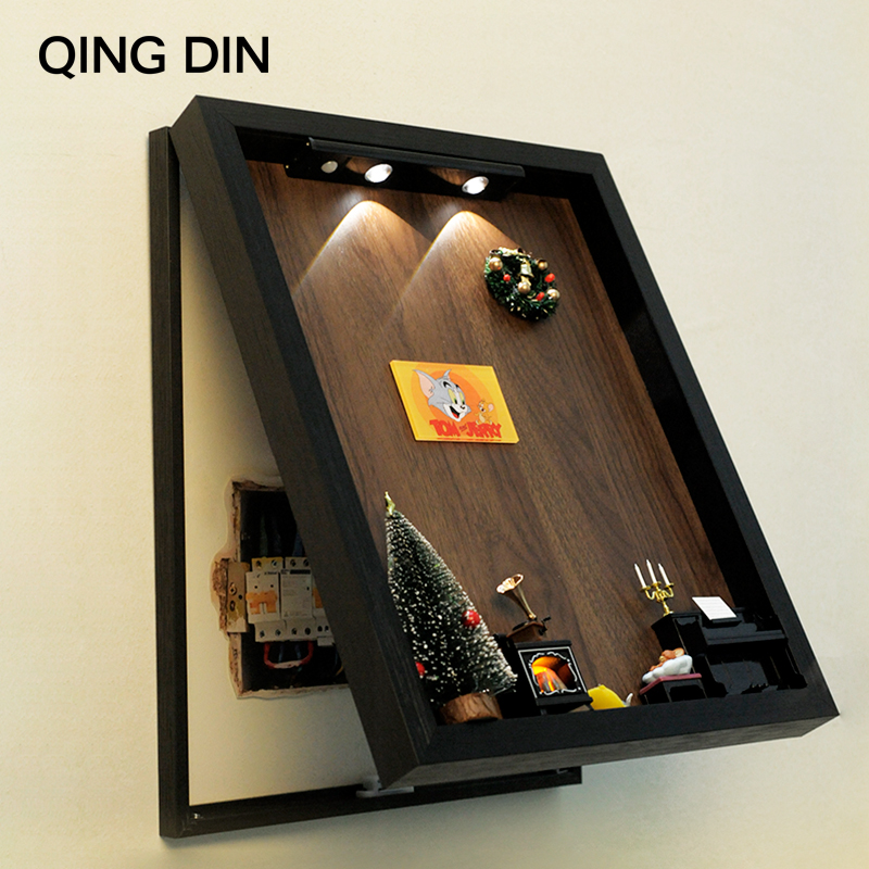 猫和老鼠电表箱装饰画免打孔安装