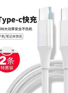 双type-c数据线ipadtypec充电线tapyc双头tepyc快充cc/tpyc两头typc一样tyoec/ctoc/tapec/tpyectpc6a
