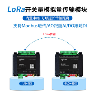 lora无线模块模拟量开关量无线传输模块rtu dtu数传电台ZHC0941