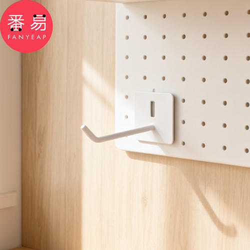 挂钩/洞洞板A1pn008-收纳置物架配件家用书桌便利店展示装饰挂钩
