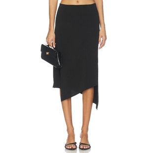 黑色REVOLVE小众新款 半身裙 IRA EAVES