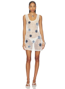 Capittana PATSIE 裙子 白色REVOLVE小众新款