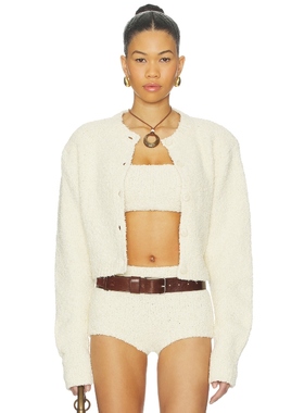 SIR. TROPICANA 开衫 奶油色REVOLVE小众新款