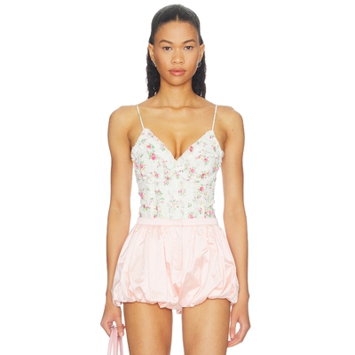 Shushu/Tong RUCHED BUSTIER CAMI 上衣 26春夏新品 revolve小众
