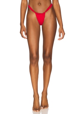 LIONESS PARADISO 比基尼泳裤 红色 y2k辣妹风REVOLVE小众新款