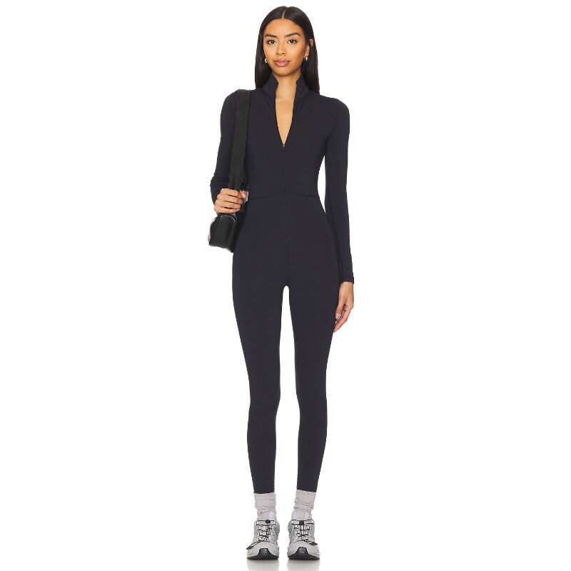 WellBeing + BeingWell 连身裤 黑色休闲运动风健身瑜伽服REVOLVE