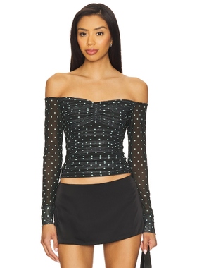 AFRM ODILLA 上装 黑色REVOLVE小众新款