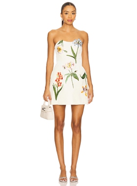 [冬季新品]LEO LIN ROSARIO 裙子 白色REVOLVE小众