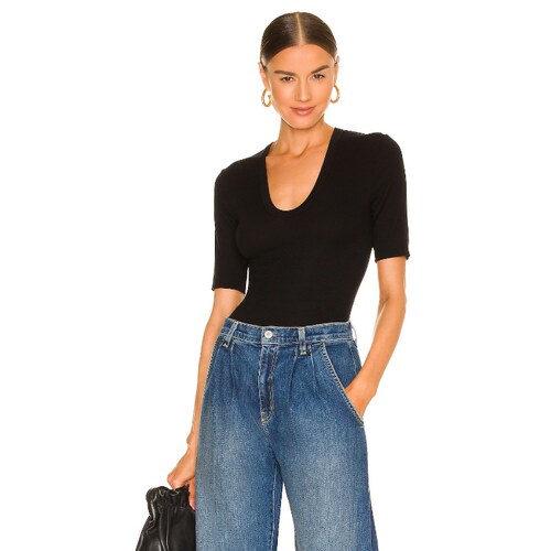 Enza Costa STRETCH 上衣休闲上衣REVOLVE新品