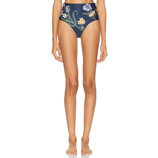 比基尼泳裤 Agua MAGENTA Bendita 藏青色REVOLVE小众新