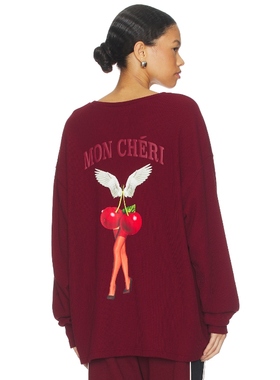 Boys Lie MON CHERI 保暖卫衣 酒 运动复古风REVOLVE小众新款