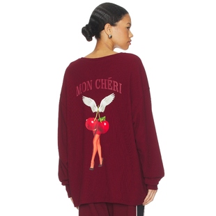 CHERI MON 保暖卫衣 酒 Boys 运动复古风REVOLVE小众新款 Lie