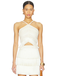 PatBO AMETHYST 上装 revolve小众新款 白色