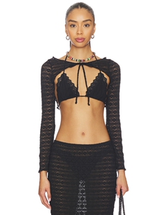 Montce NIA 羊绒衫 revolve小众新款 黑色