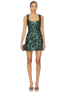 retrofete SADLYN 裙子 绿色 性感礼服REVOLVE小众新款