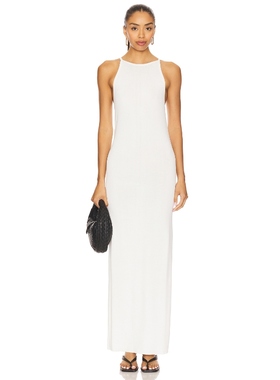 Rue Sophie LOUISE 针织连衣裙保暖白色REVOLVE小众新款