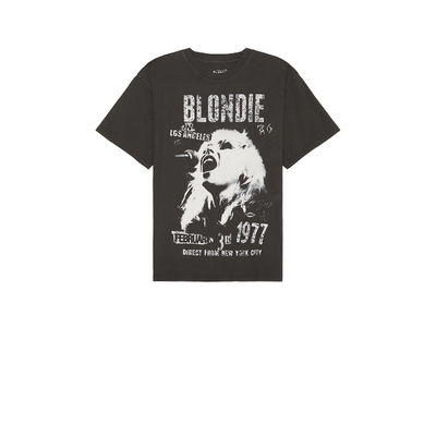 Philcos BLONDIE IN LOS ANGELES 1977 TEE恤  黑色 秋冬新品REV