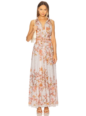 HEMANT AND NANDITA Long Shirt Dress With Buckle Belt White,P