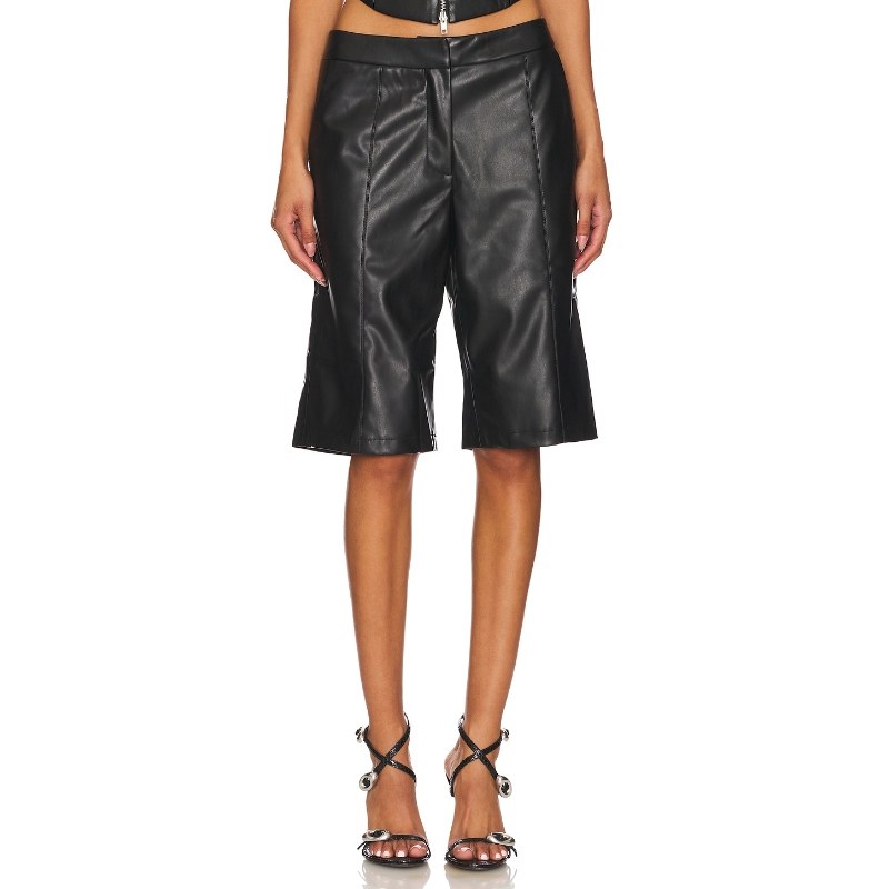 BY.DYLN JUNO 短裤 黑色REVOLVE小众新款,运动服/休闲服装,运动中长裤／短裤,淘宝优惠券,粉丝福利购,淘宝优惠卷