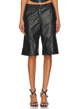 BY.DYLN JUNO 短裤 黑色REVOLVE小众新款