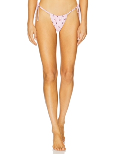 Montce BRASIL SCRUNCH 臀侧系带内裤 revolve小众新款 粉色