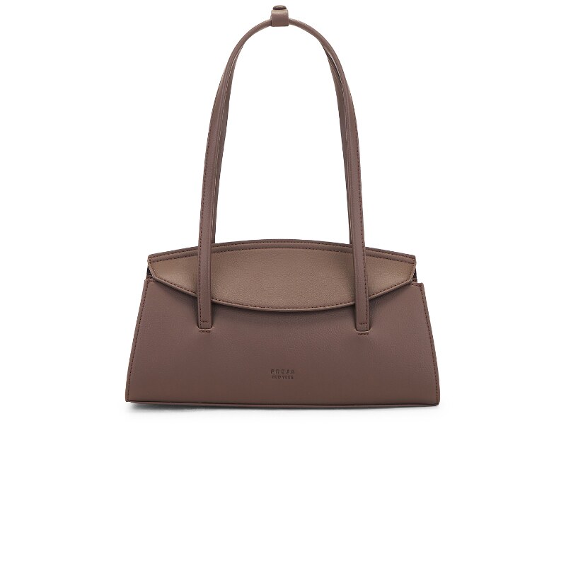 [早秋新品]Freja New York单肩包棕色复古高级感手提包REVOLVE