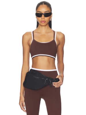 THE UPSIDE Form Seamless Anita Sports Bra revolve小众新款 棕