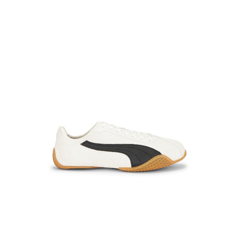 Puma Select米白色皮革运动鞋系带运动板鞋早秋新品REVOLVE