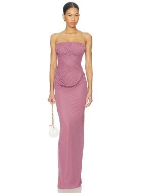 Maygel Coronel GORGONIA 裙子 紫色REVOLVE小众新款