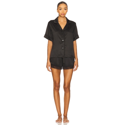 [春季新品]Flora Nikrooz SELENA 睡衣套装 黑色REVOLVE小众