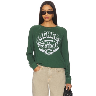 [冬季新品]Junk Food PACKETS 运动衫 绿色运动复古风REVOLVE