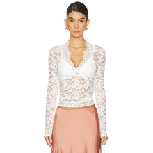 【海外直邮】小果汁儿同款 Free People 蕾丝长袖打底衫REVOLVE