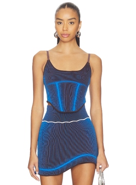 PH5 GEN 11 ACTIVE TANK 上装 蓝色，黑色 运动复古风REVOLVE小众