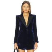 藏青色REVOLVE小众新款 晚礼服西装 外套 AGENCE SHEILA