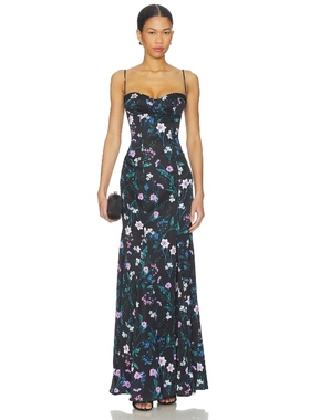 Katie May OPUS 裙子 黑色REVOLVE小众新款