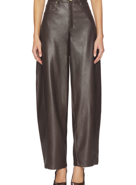 Nonchalant Label LENNON 长裤 休闲时尚潮流REVOLVE  巧克力色