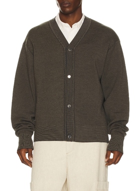JACQUEMUS Le Cardigan Doppio 棕色REVOLVE小众新款