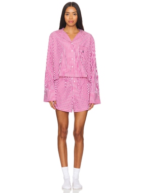 Polo Ralph Lauren Intimates Boxer Pajama Set 粉色REVOLVE