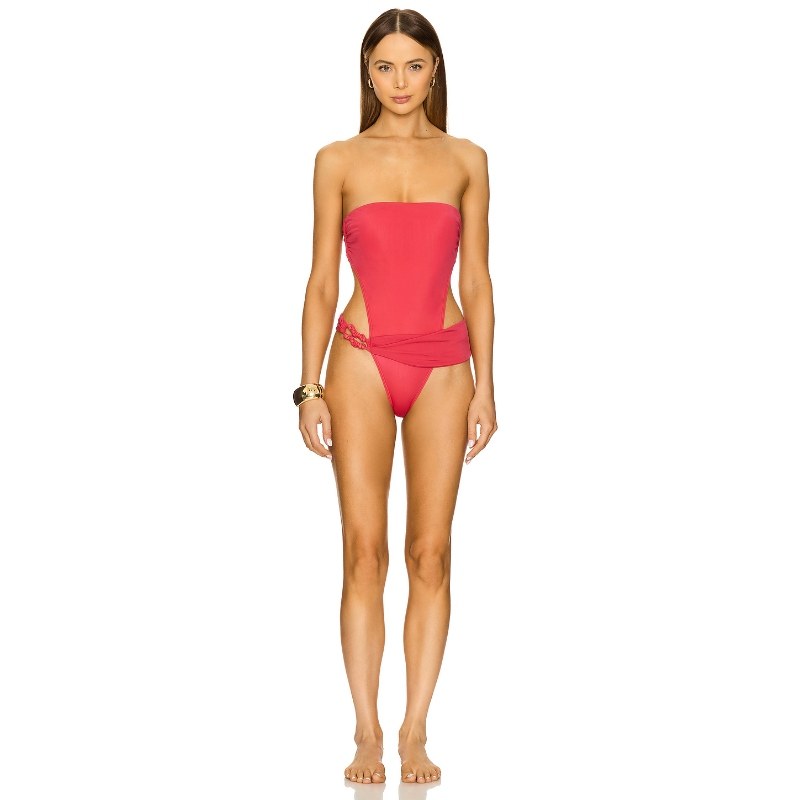Vix Swimwear HOLLY 巴西风一件式泳装 红色REVOLVE小众新款
